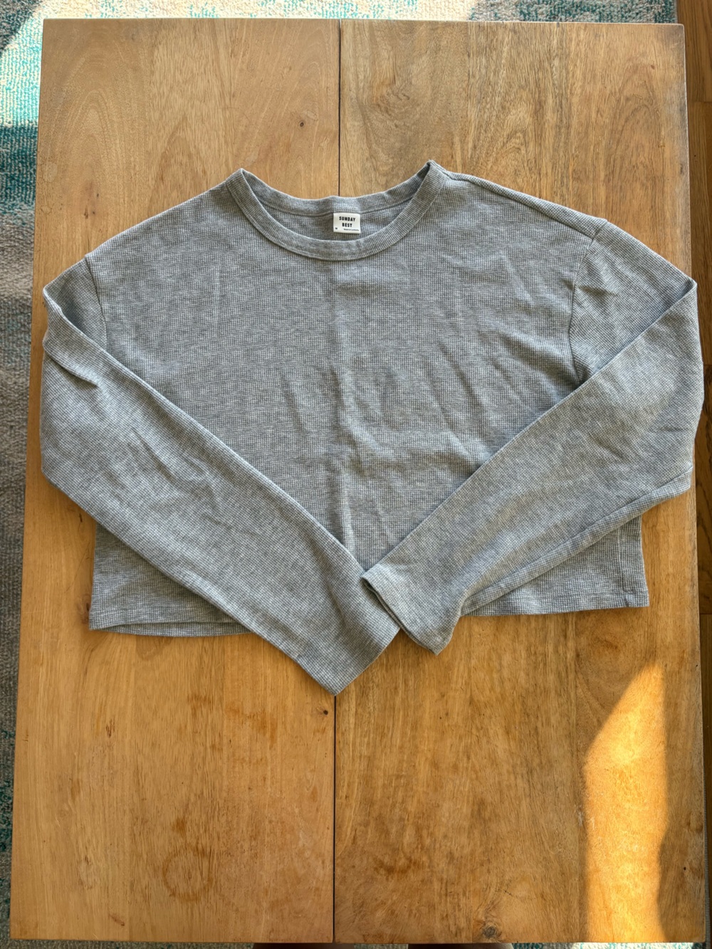Sunday Best Light Gray Men's Crewneck Sweater